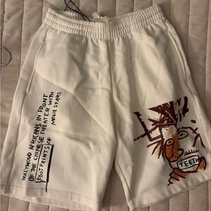 Jean-Michel Basquiat × Rome Pays Off King Pleasure Sweat Shorts